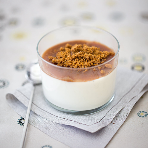 Panacotta au spéculoos