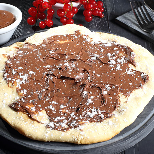 Pizza au nutella